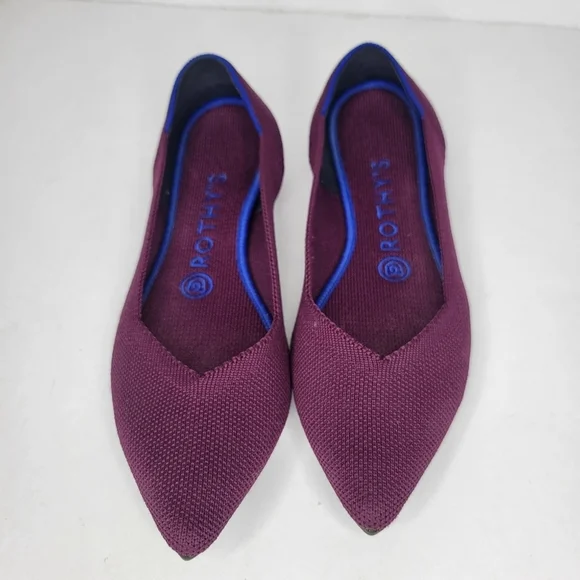 Rothy's The Point Ballet Flats Womens US 7.5 - Picture 2 of 9